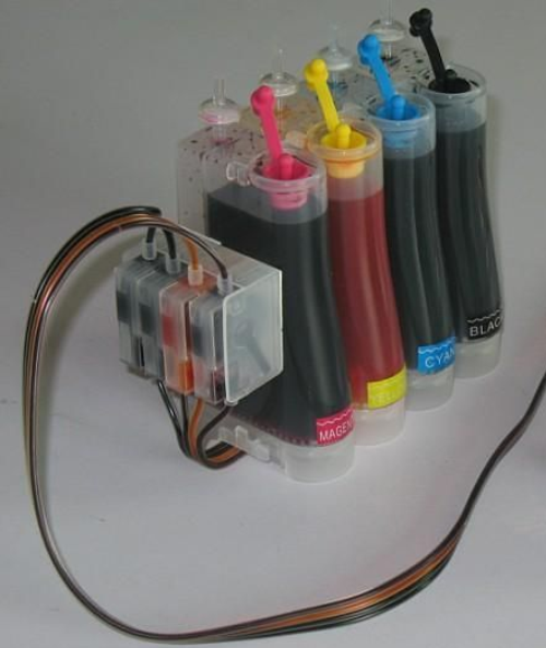 Zpětný ventil - Damper pro 4 barevný CISS