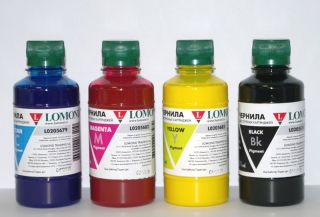 Inkoust Lomond sada 4x200ml, LE09-002, pro tiskárny Epson, pigment